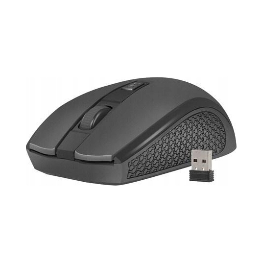 Mysz optyczna bezprzewodowa Natec Jay 2 1600 Dpi czarna