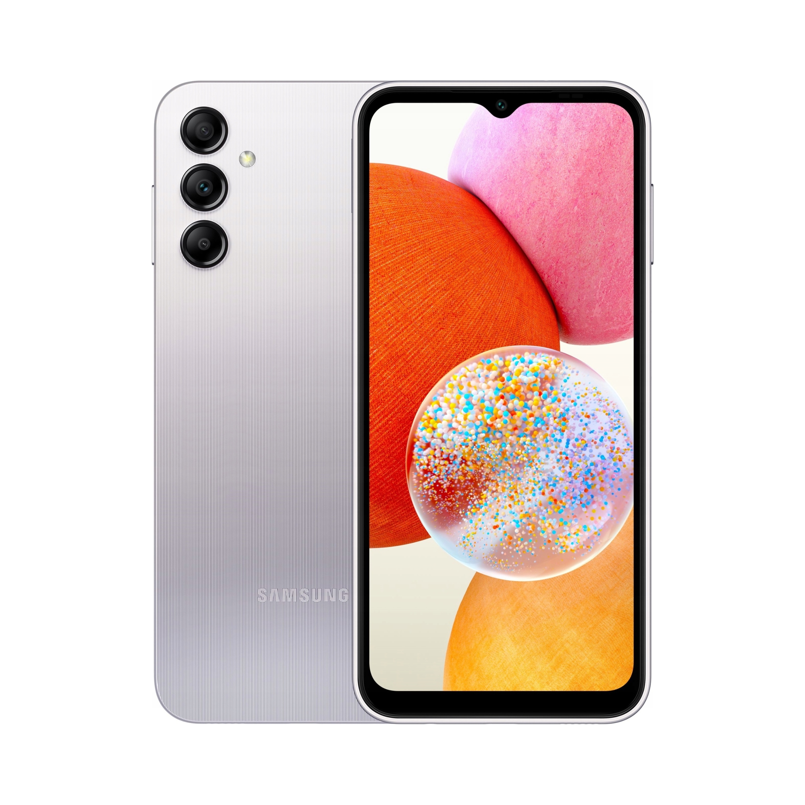 Smartfon Samsung Galaxy A14 4 Gb 64 Gb 4G (lte) srebrny