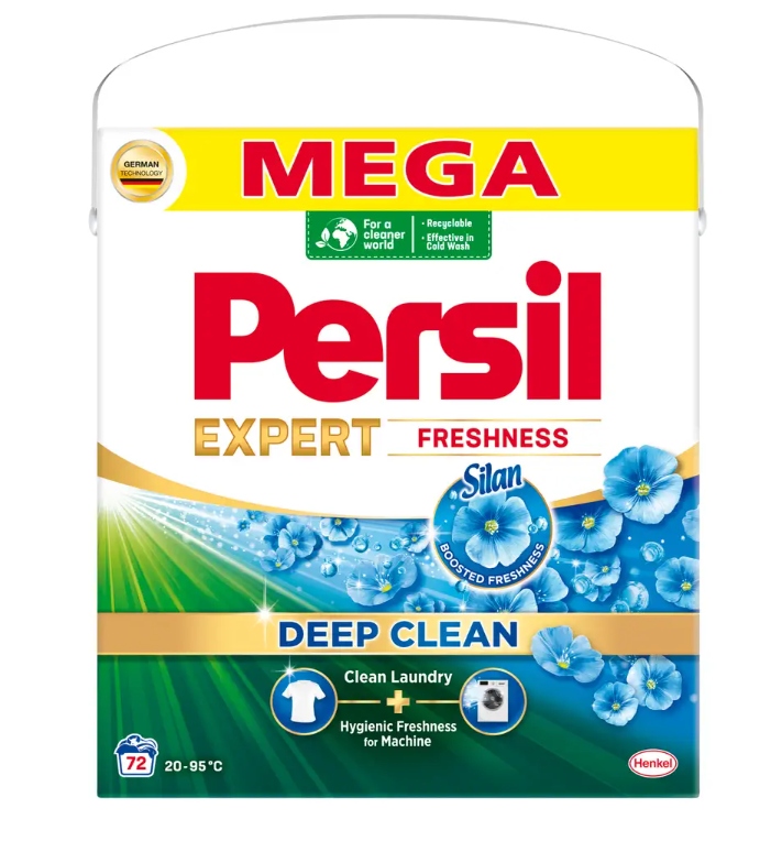 Levně Persil prací prášek Expert Freshness by Silan Box 72 praní