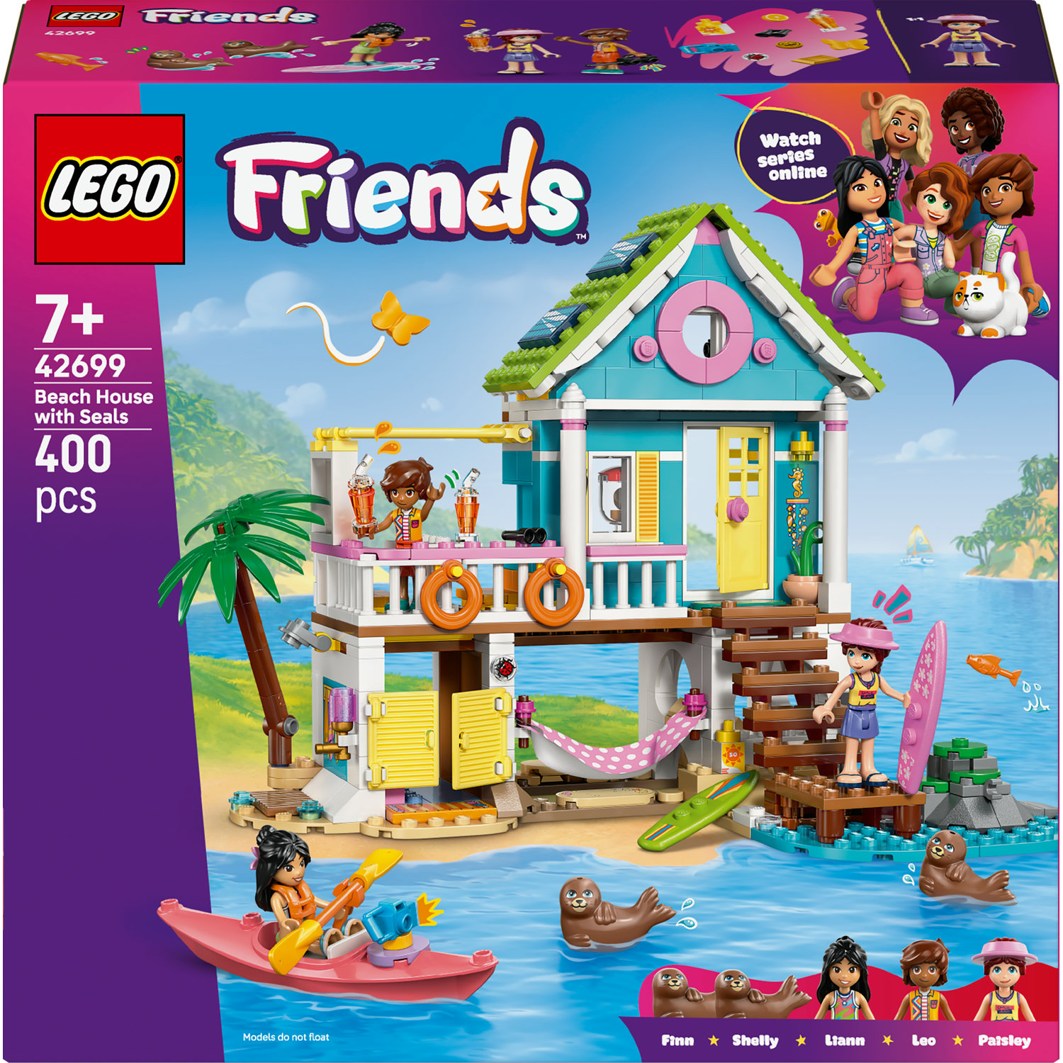Lego Friends 42699 Plážový dům s tuleni
