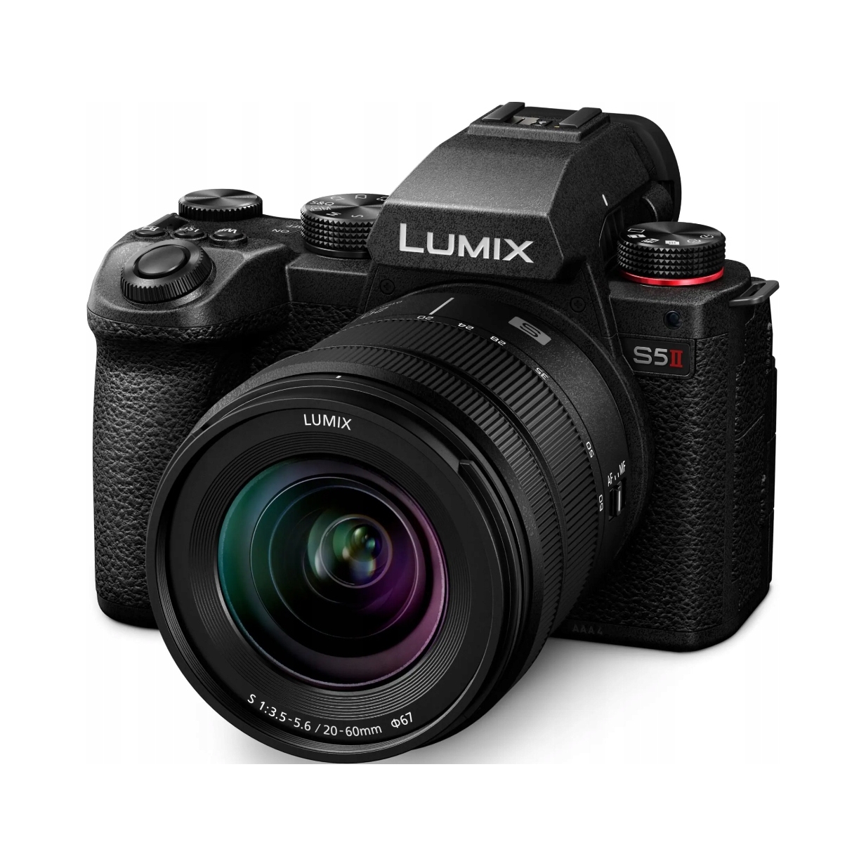 Aparat fotograficzny Panasonic DC-S5M2KE korpus obiektyw czarny