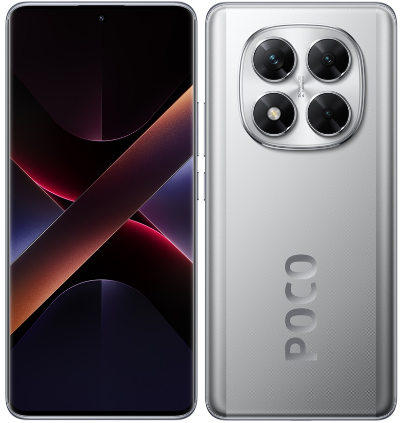 Smartfon Poco X7 5G Nfc DualSIM 12 Gb 512 Gb 5G srebrny