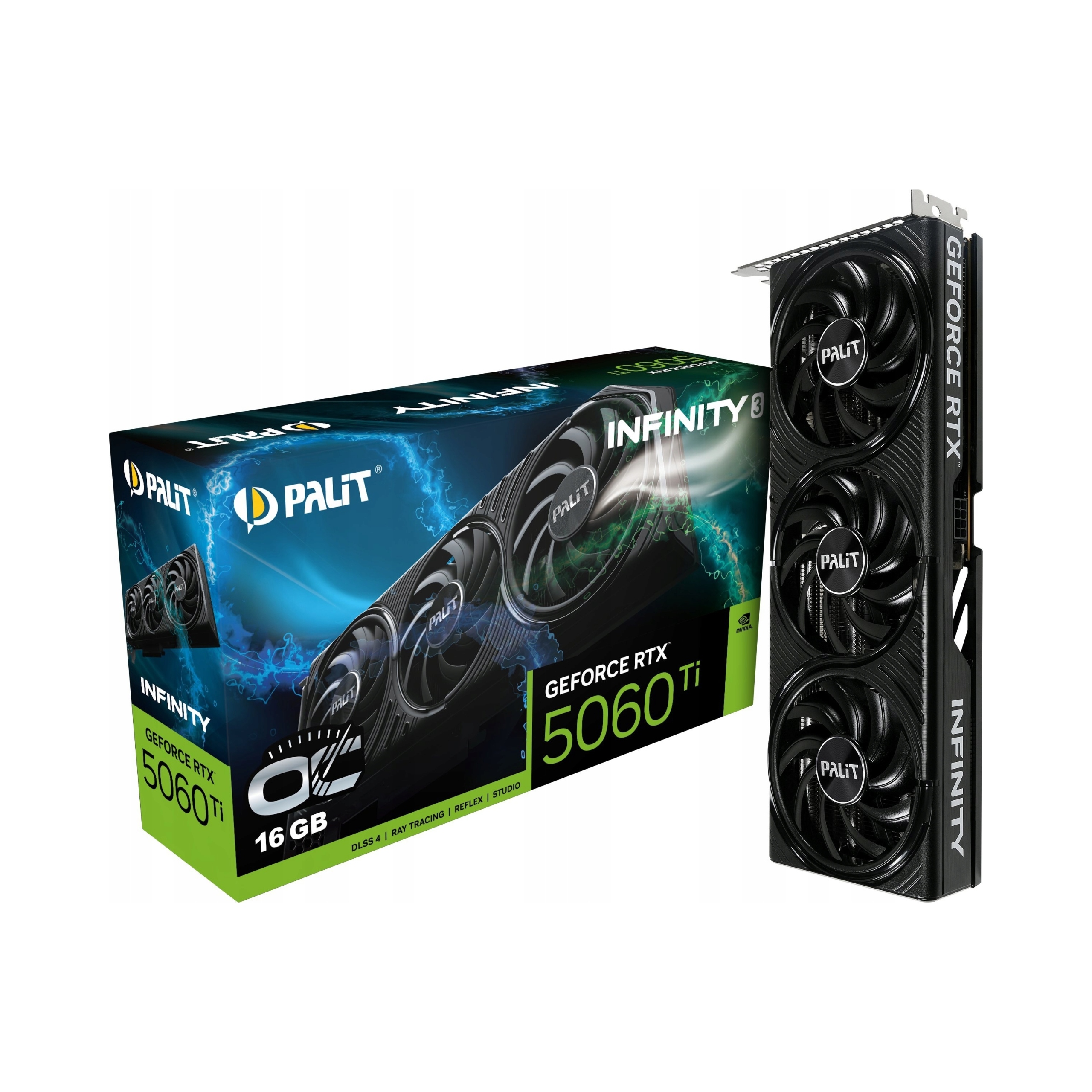 Karta Vga Palit GeForce Rtx 5060 Ti Infinity 3 Oc 16GB GDDR7 128bit HDMI+3D