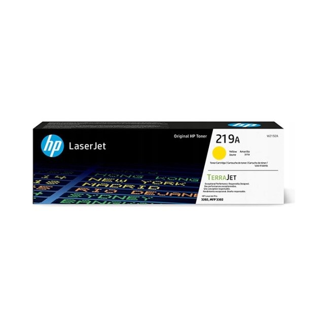 Žlutý toner Hp 219A W2192A