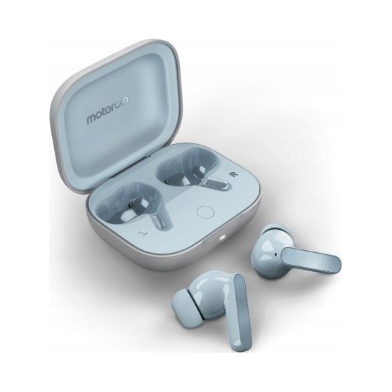 Motorola Moto Buds Dokanałowe Bluetooth 5.3 Glacier Blue