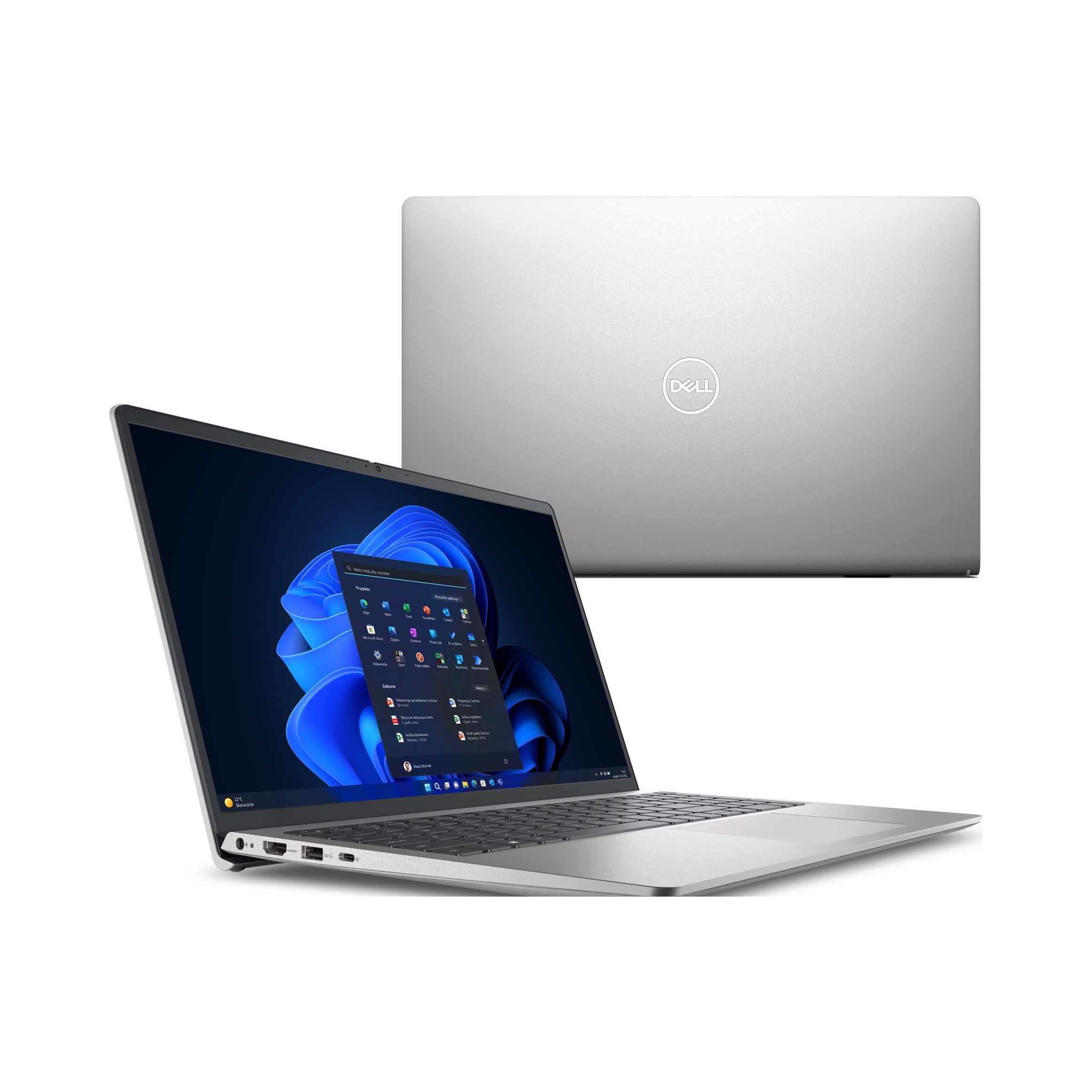 Laptop Dell 15 15,6" Intel Core i7 16 Gb 1000 Gb srebrny