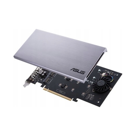 Kontroler Asus Hyper M.2 X16 PCIe 3.0 x16 4x M.2 M-key Ssd V2