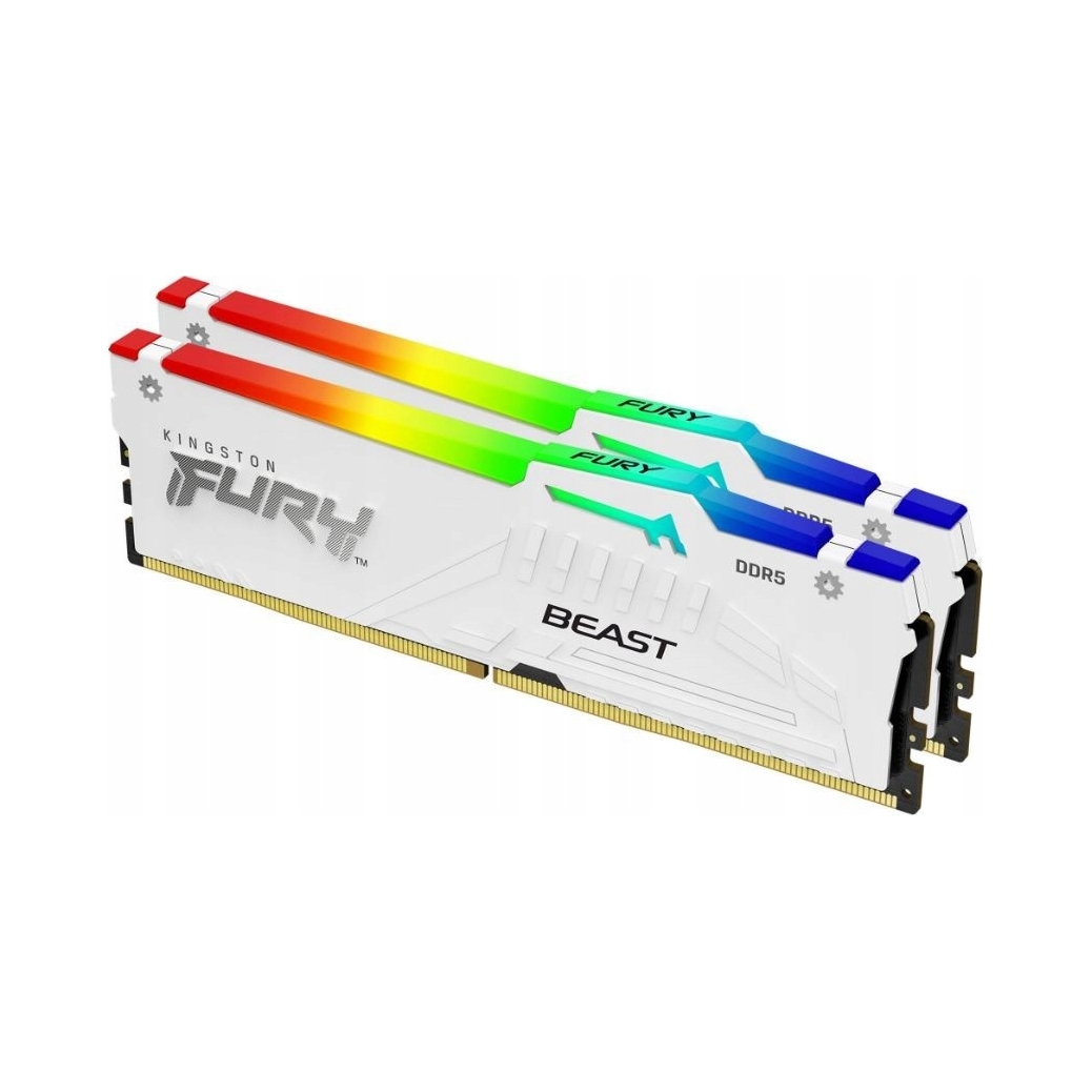 Pamięć Kingston Fury Beast Rgb, DDR5, 32 Gb, 5600MHz, CL36