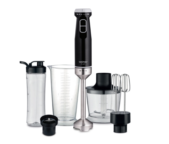 Blender ręczny Zelmer ZHB4643 X-act czarno-srebrny