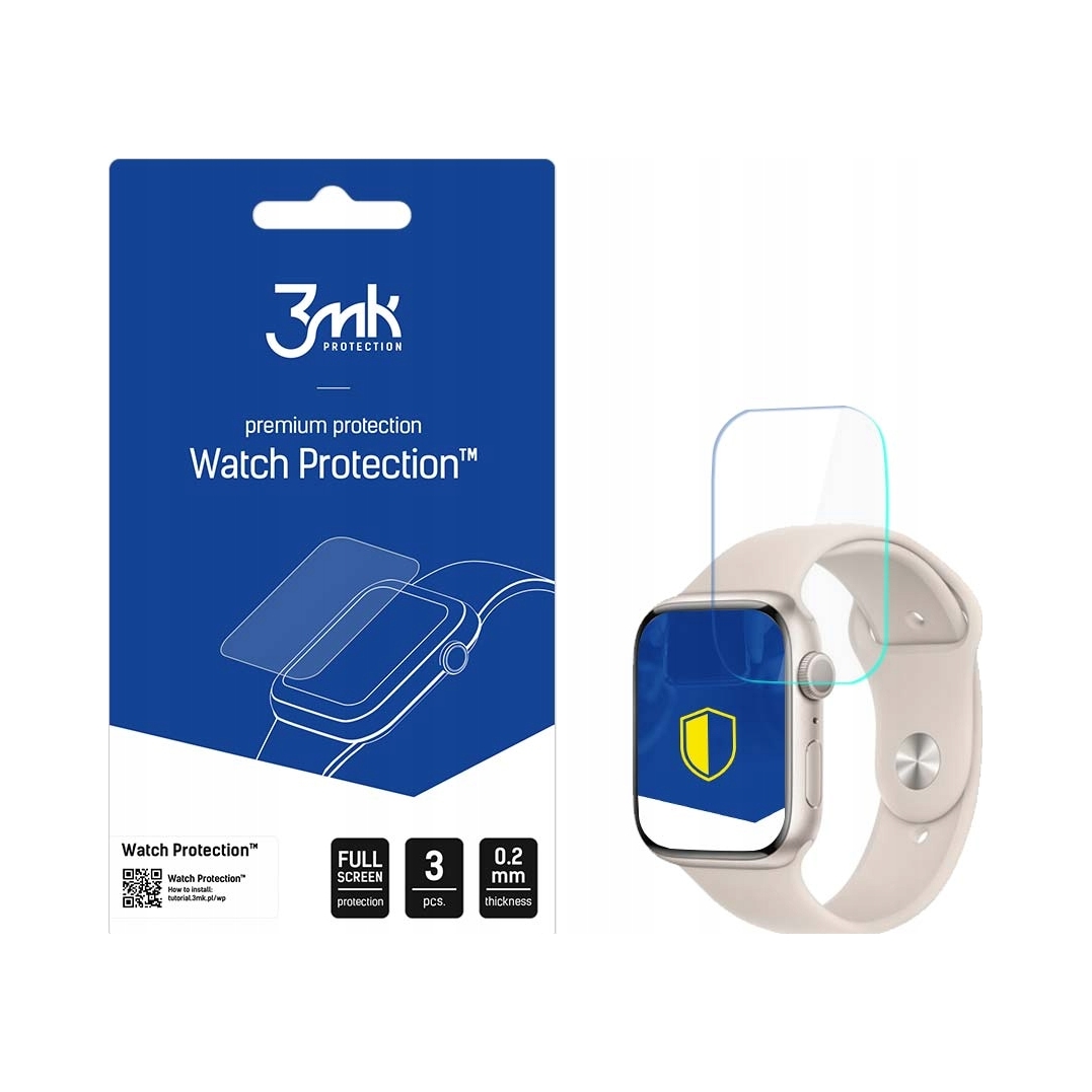 Folia ochronna 3mk Watch Protection™ v. Arc+ na Apple Watch 8/ 9
