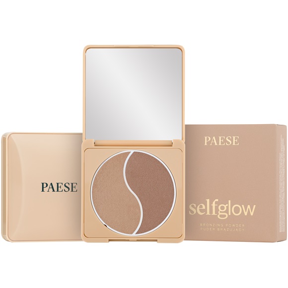 Paese self glow puder brązujący medium