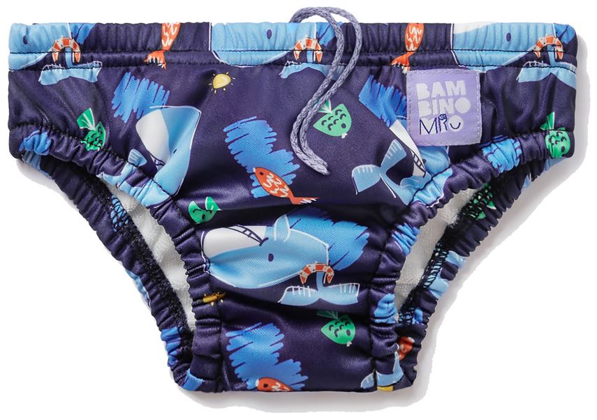 Couche-Culotte De Bain Réutilisable Bambino Mio Pour Bébés Et Jeunes Enfants, 2-3 Ans, Avec Couinement, Garçons Et Filles