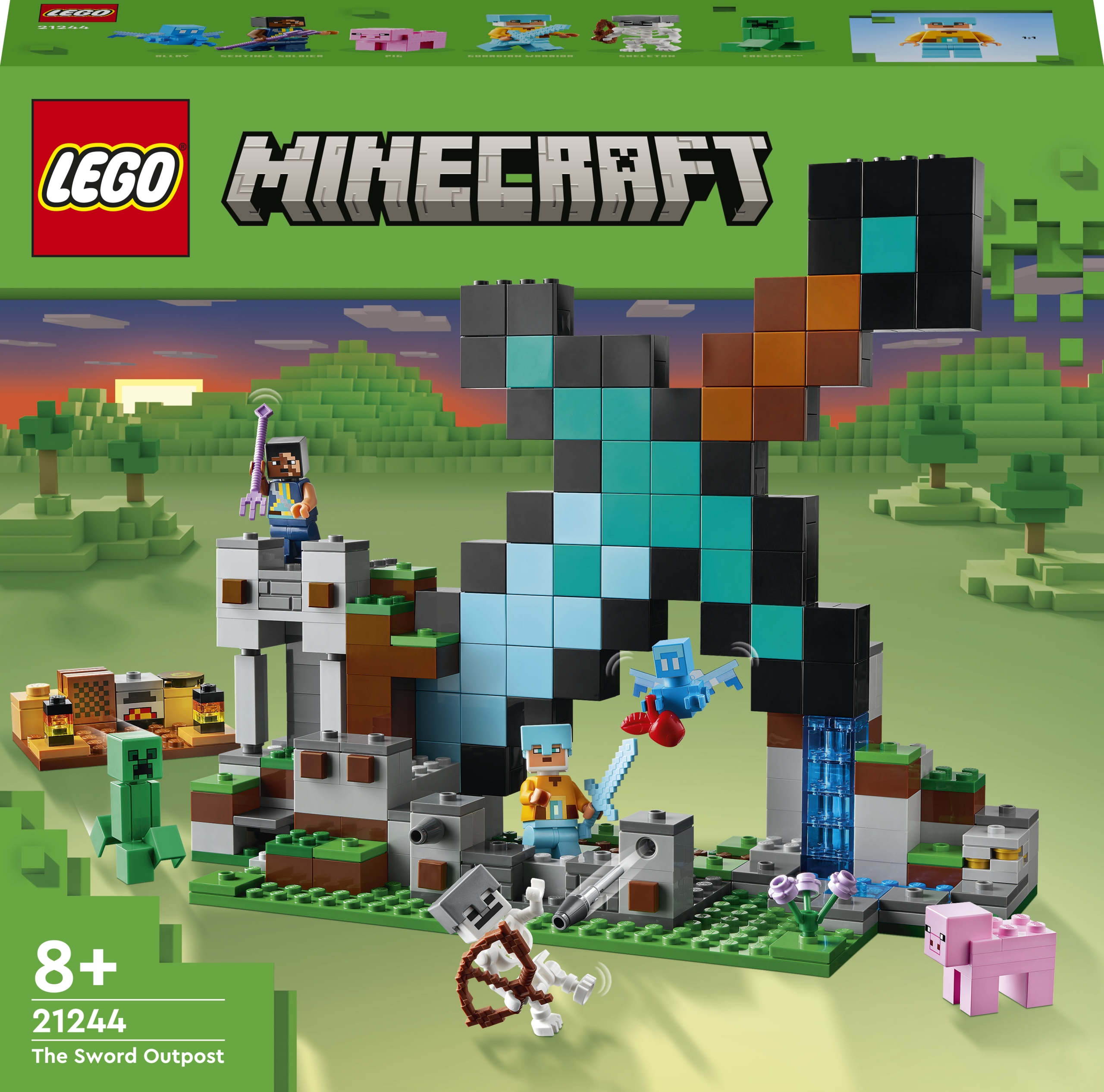 

Lego Minecraft 21244 Bastion miecza