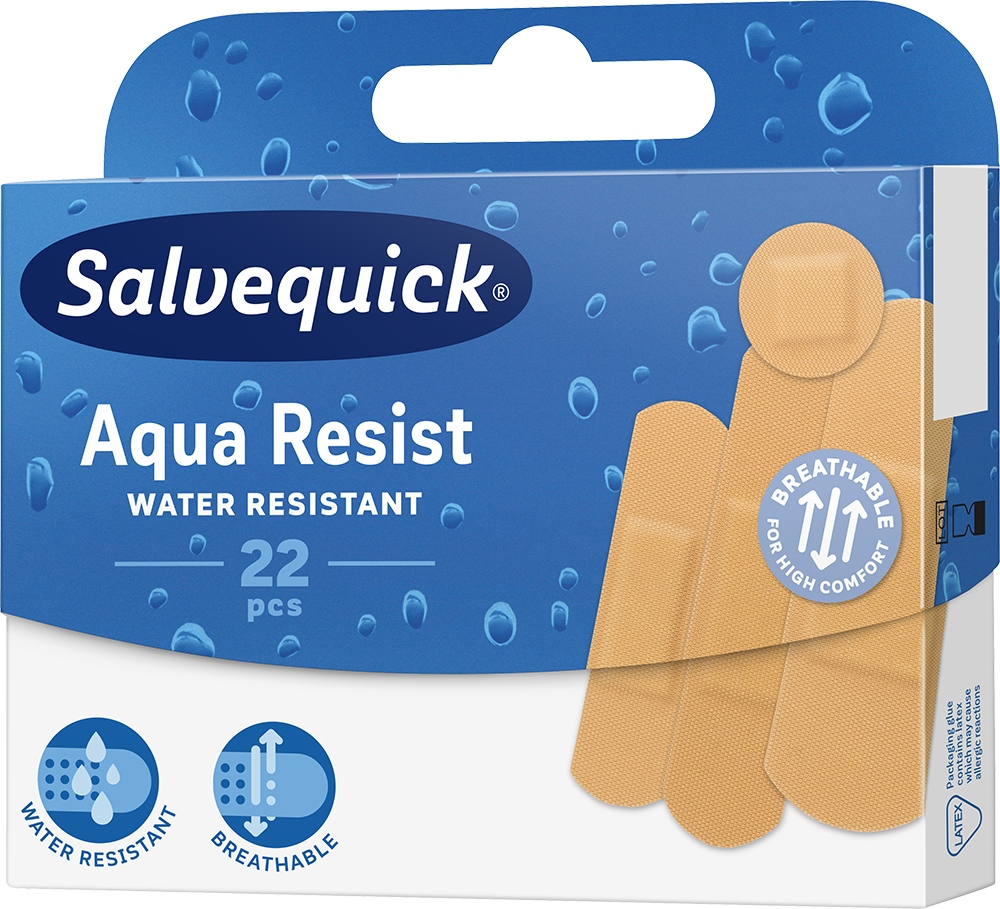 

Salvequick Aqua Resist plastry wodoodporne 22 szt.