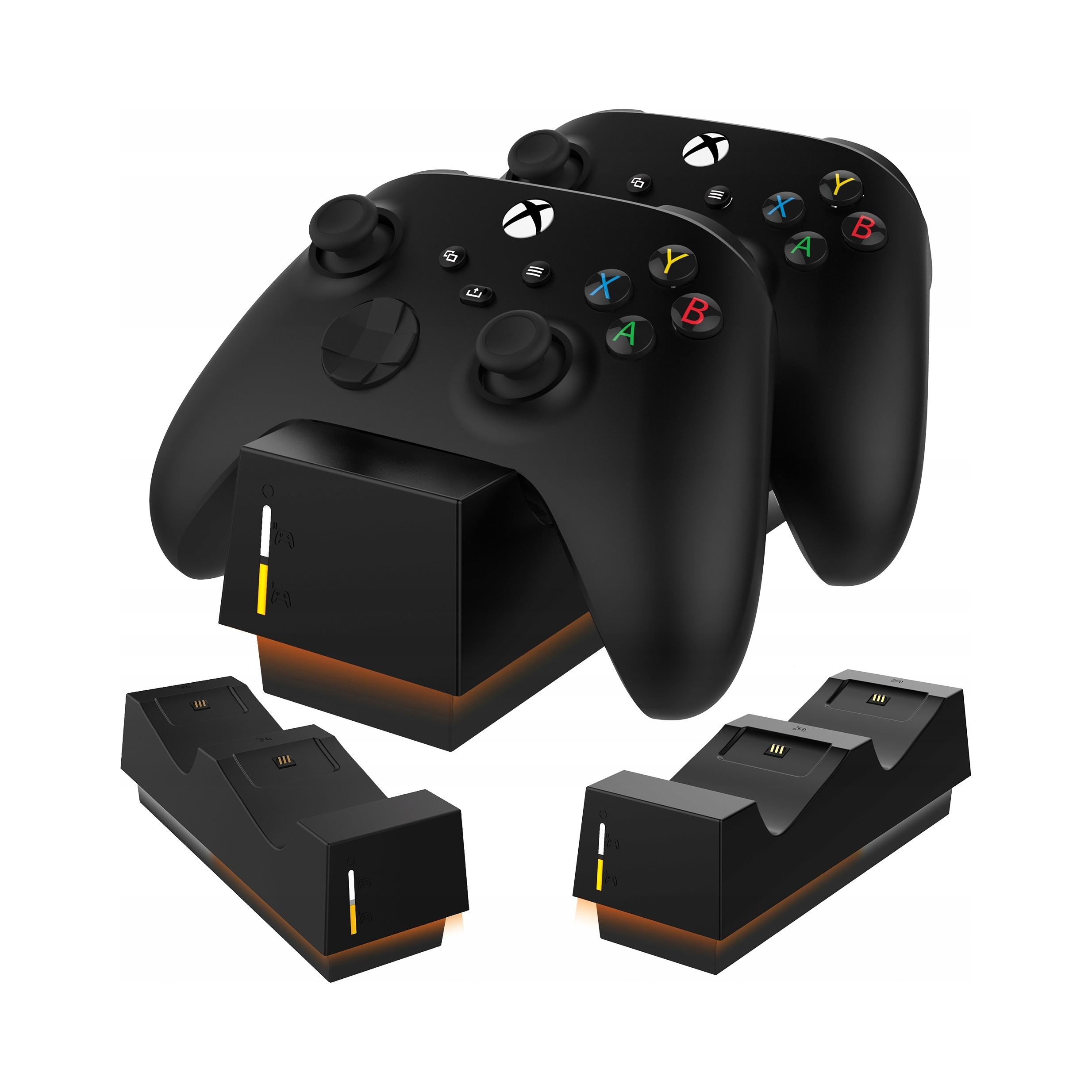 Stacja ładowania kontrolerów Xbox Snakebyte z akumulatorami 1000 mAh