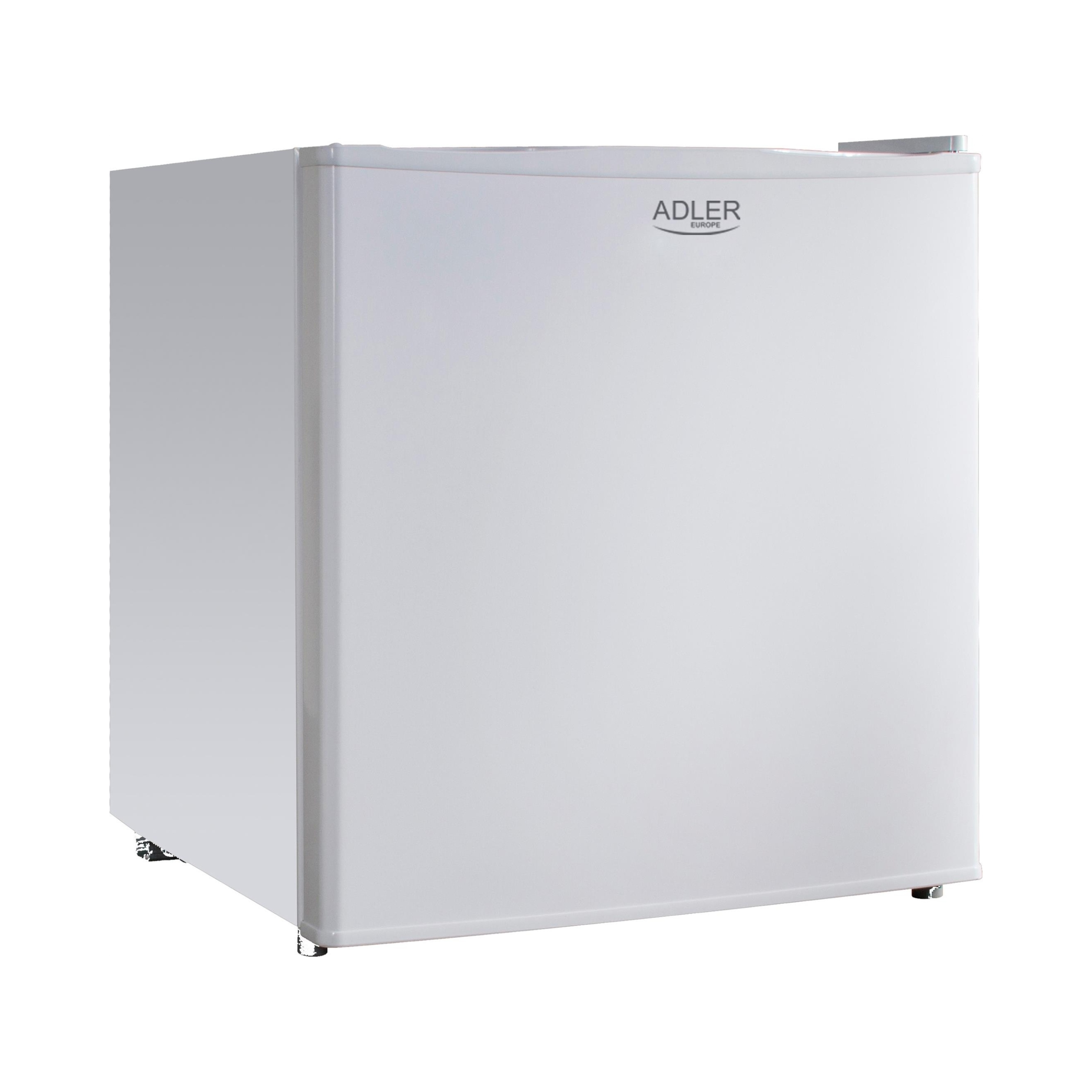 Adler Ad 8096 Biała Lodówka Podblatowa 45L Metalowe Drzwi Cicha 40 dB