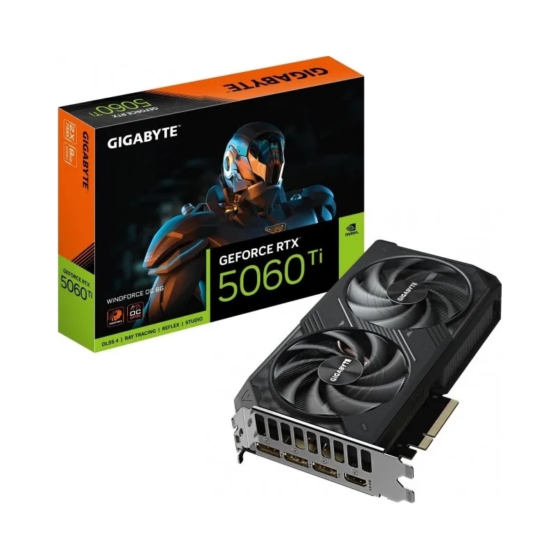 Karta graficzna Gigabyte GeForce Rtx 5060 Ti Windforce Oc 8GB GDDR7 128bit