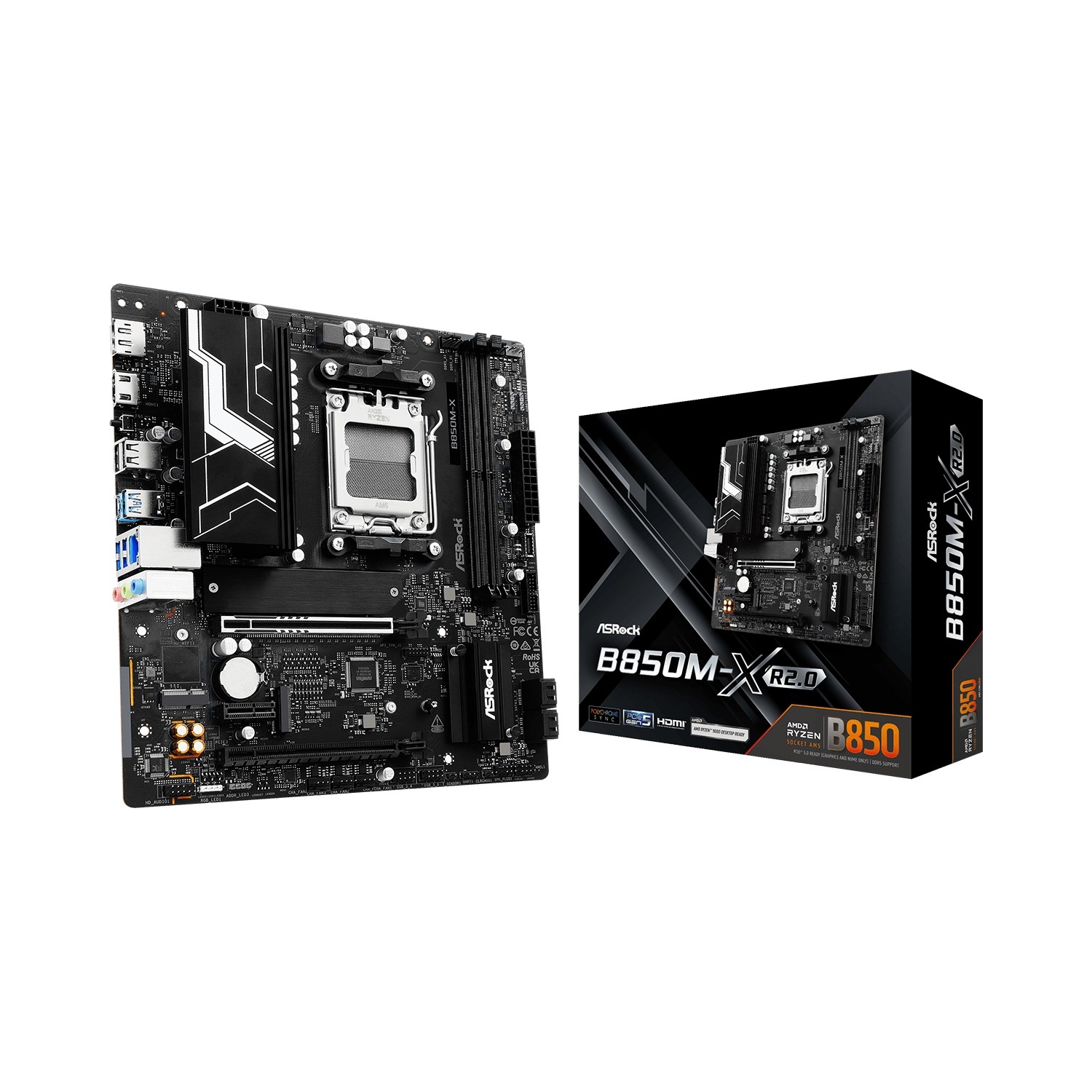 Základná doska Micro Atx ASRock B850M-X R2.0 Socket AM5