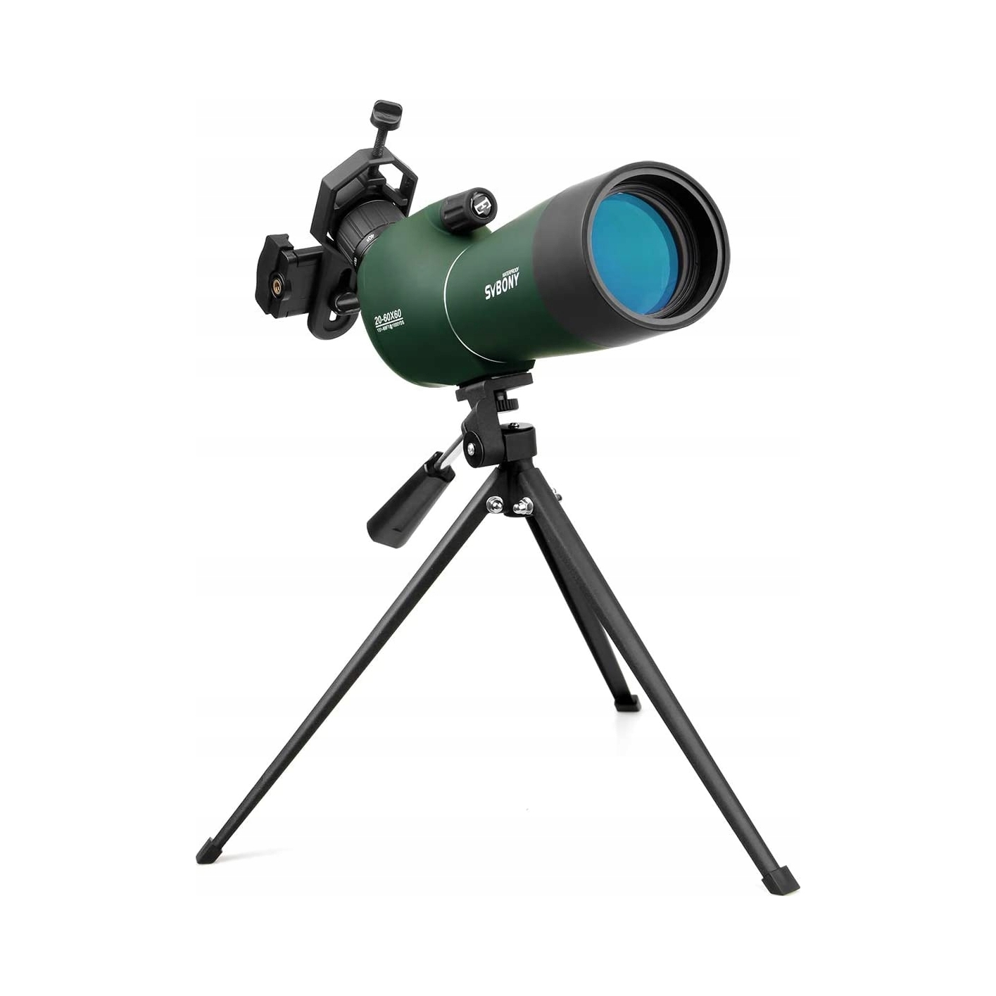 Luneta obserwacyjna Svbony SV28 20-60x60, pryzmat BaK-4