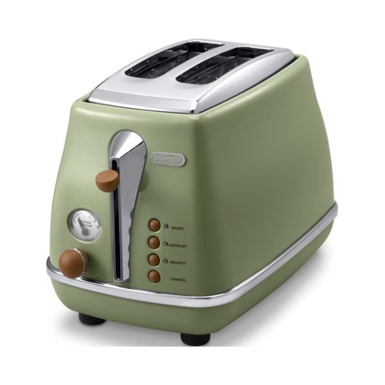 Hriankovač De'Longhi Icona Vintage Ctov 2103.GR olivovo zelený 900