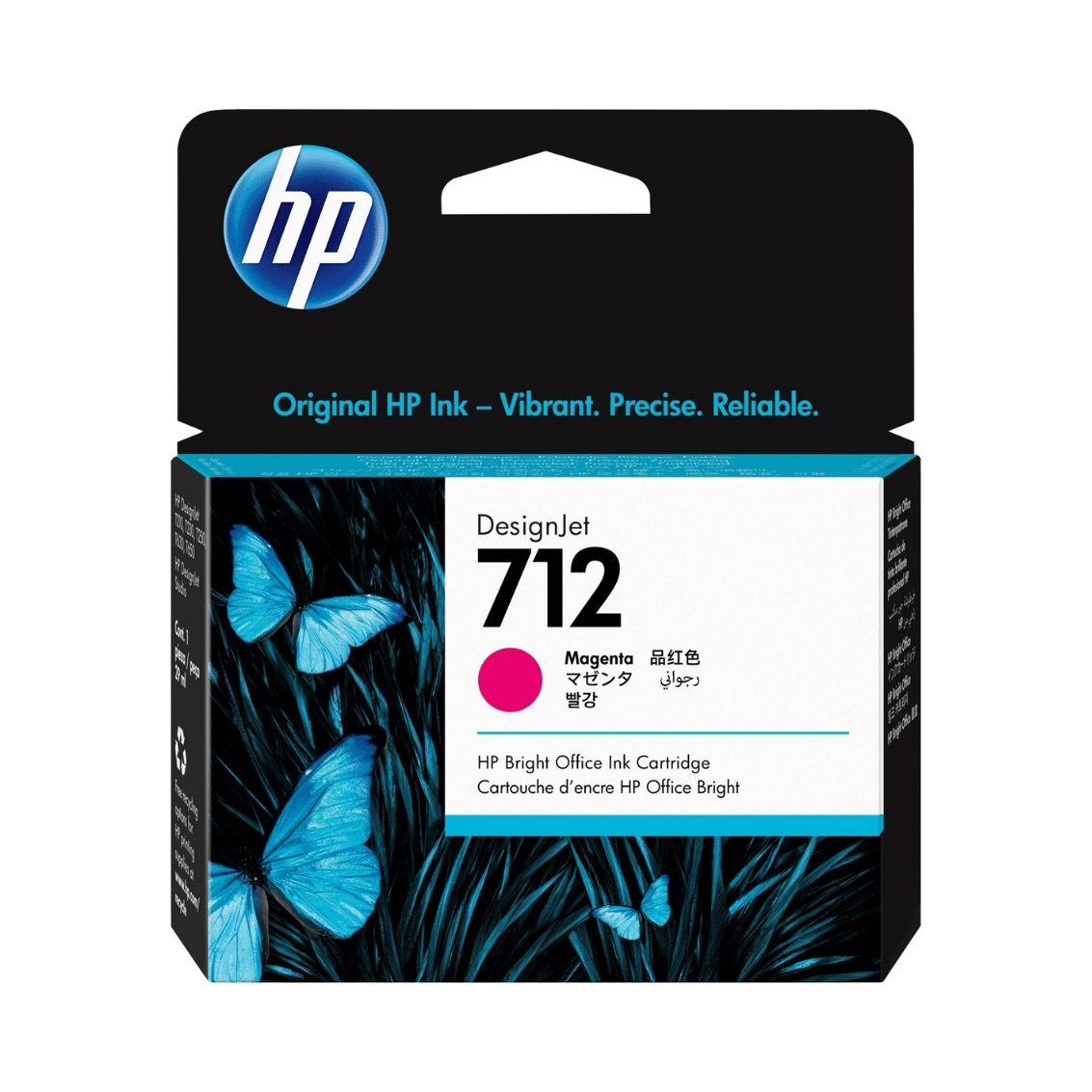 Inkoust Hp 712 3ED68A purpurový červený 29 ml Hp DesignJet T250 T650