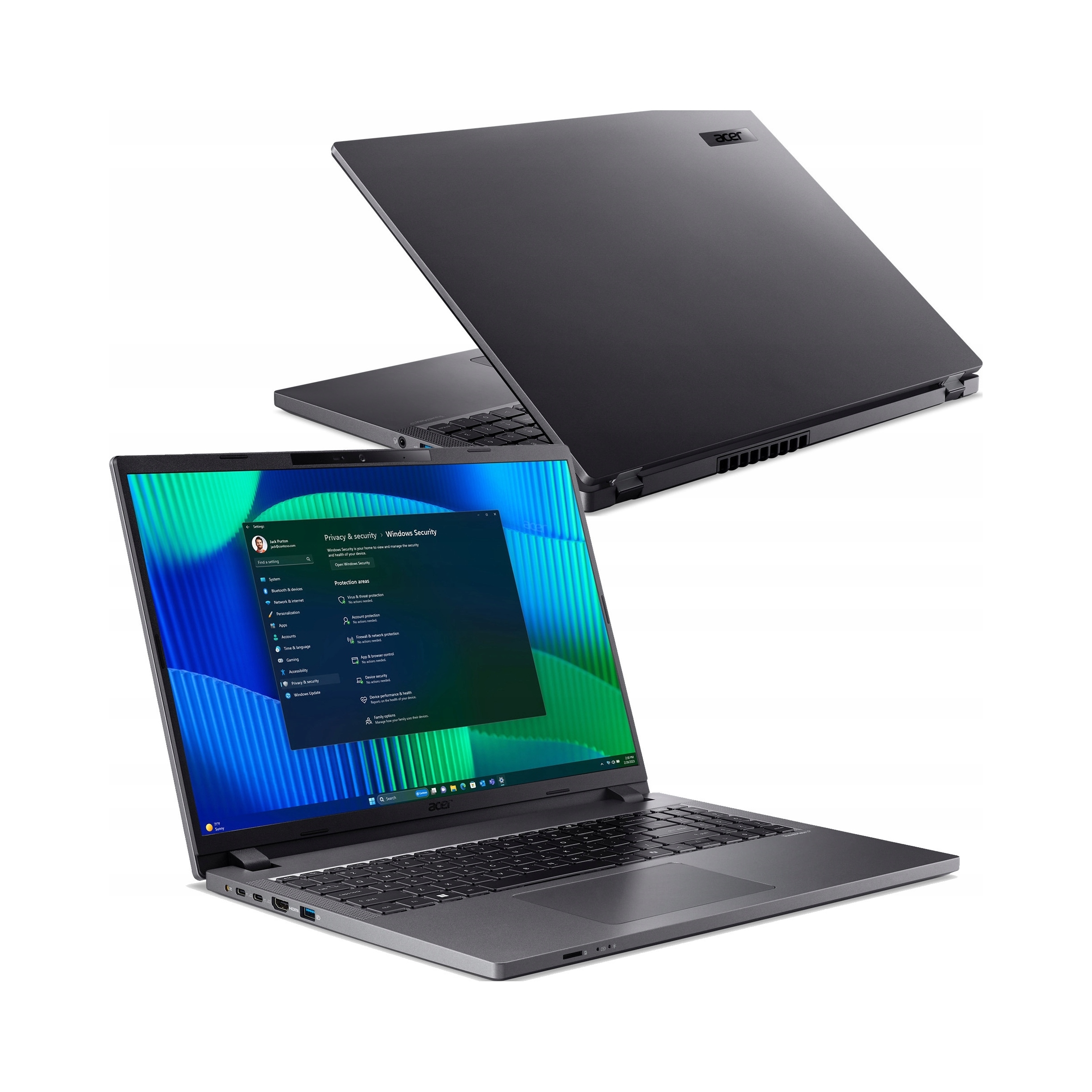 Laptop 15,6" Acer TravelMate P2 16 Ryzen 7 Pro 7735U/16GB/512+512