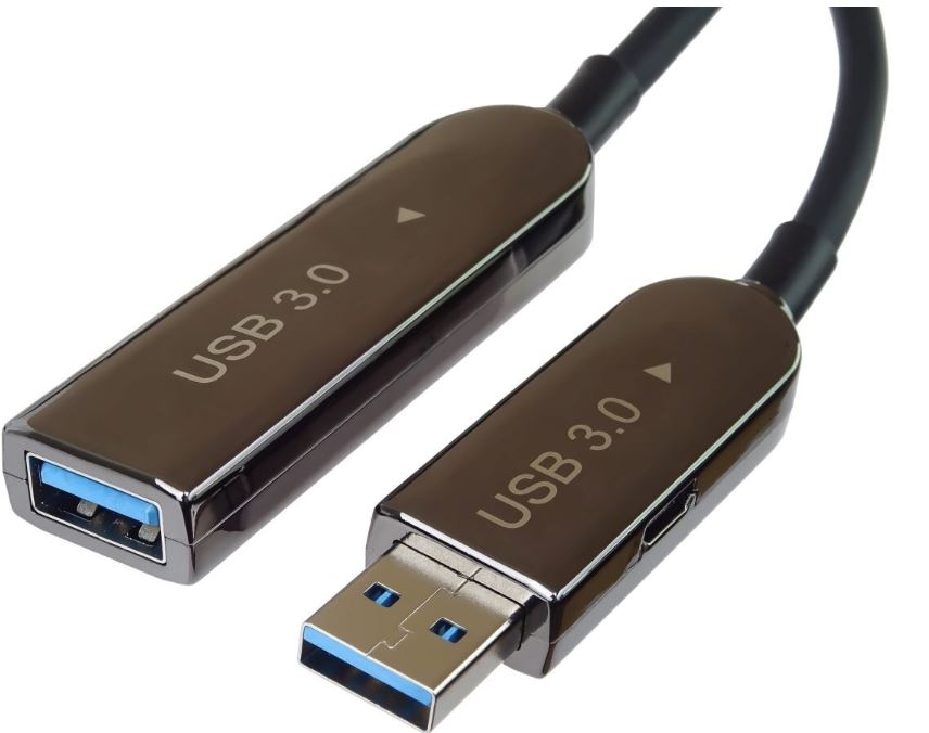PremiumCord USB3.0 2.0 predlžovací optický Aoc kábel A/Male A/Female