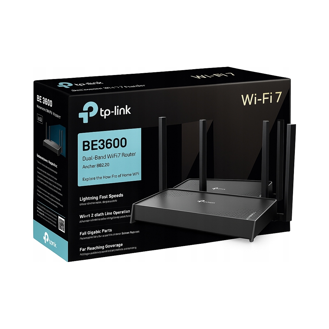 Access Point, Router TP-Link Archer BE220 802.11be (Wi-Fi 7)