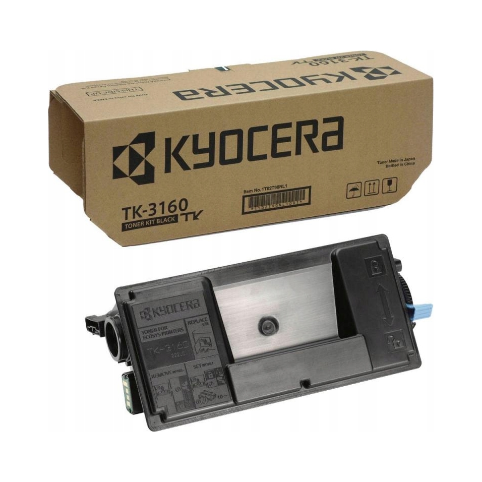 Toner Kyocera TK3160 TK-3160 černý Ecosys P3045dn, Ecosys P3050dn, P3055dn