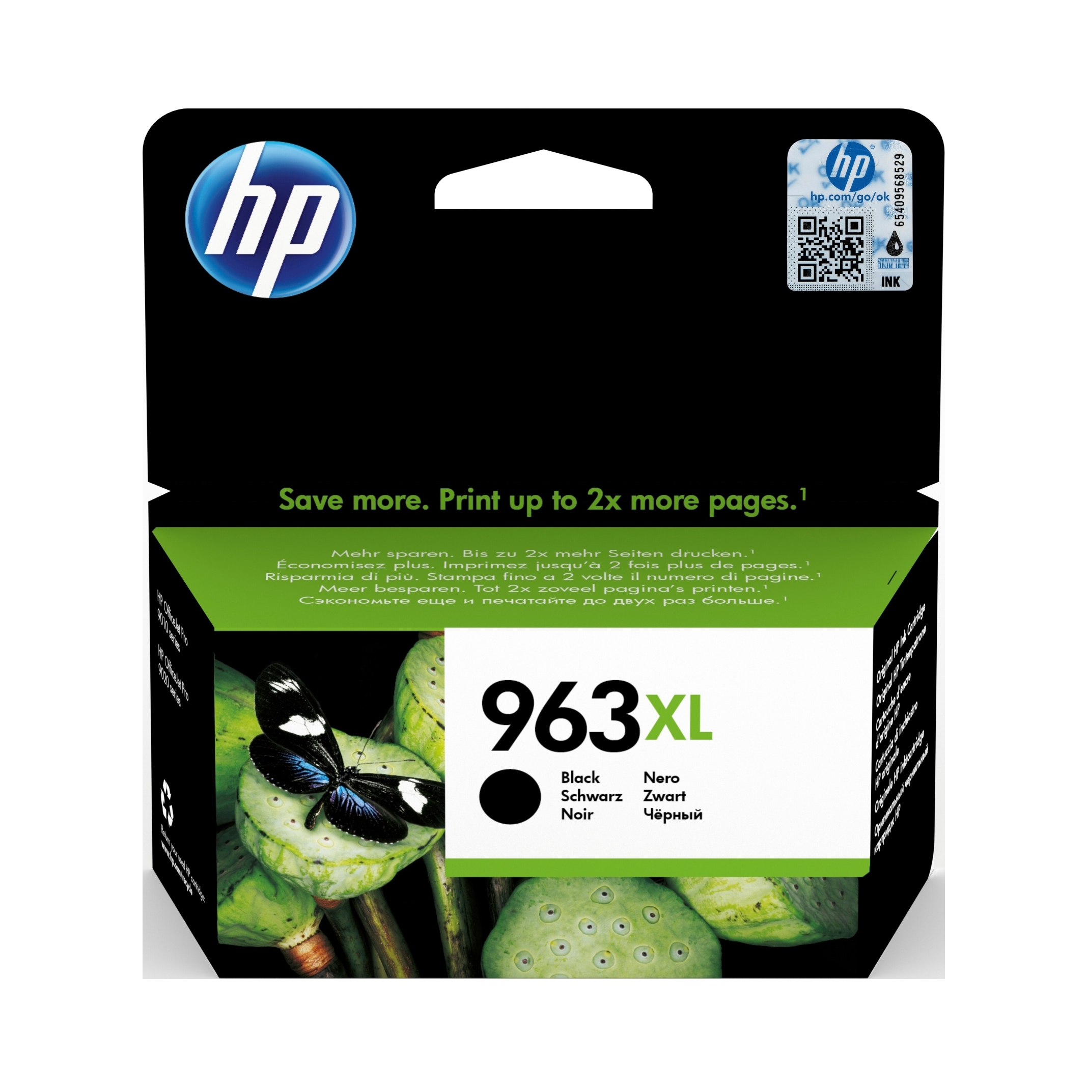 Originální inkoust Hp 963 XL černý 3JA30AE