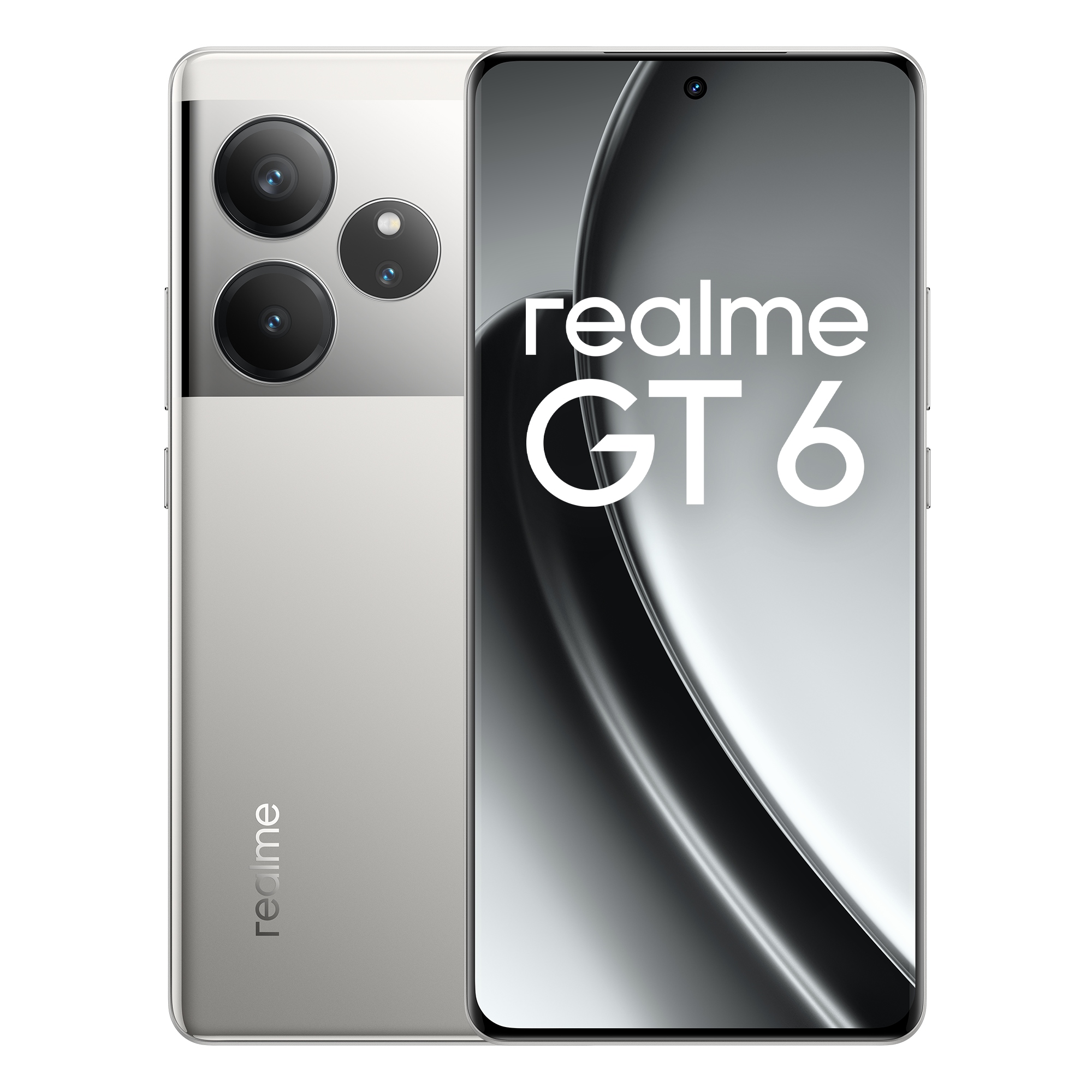 Smartfon Realme Gt 6 8 GB/256 Gb 5G Fluid Silver