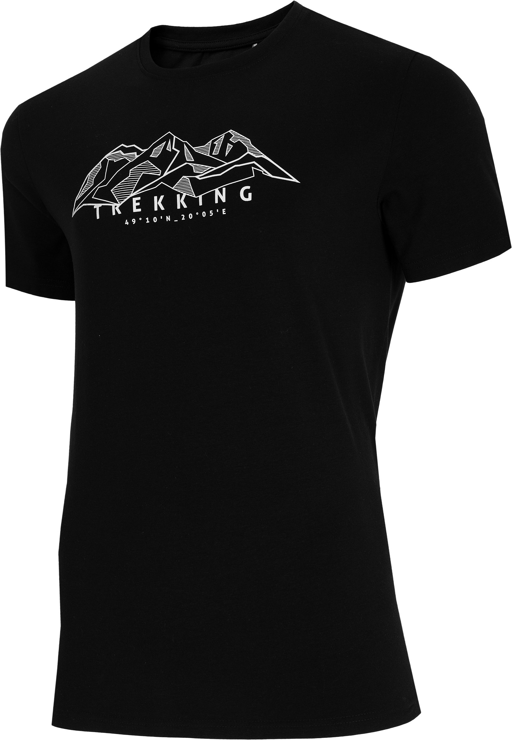 

T-shirt męski 4F H4L21-TSM062 czarny r.XXL