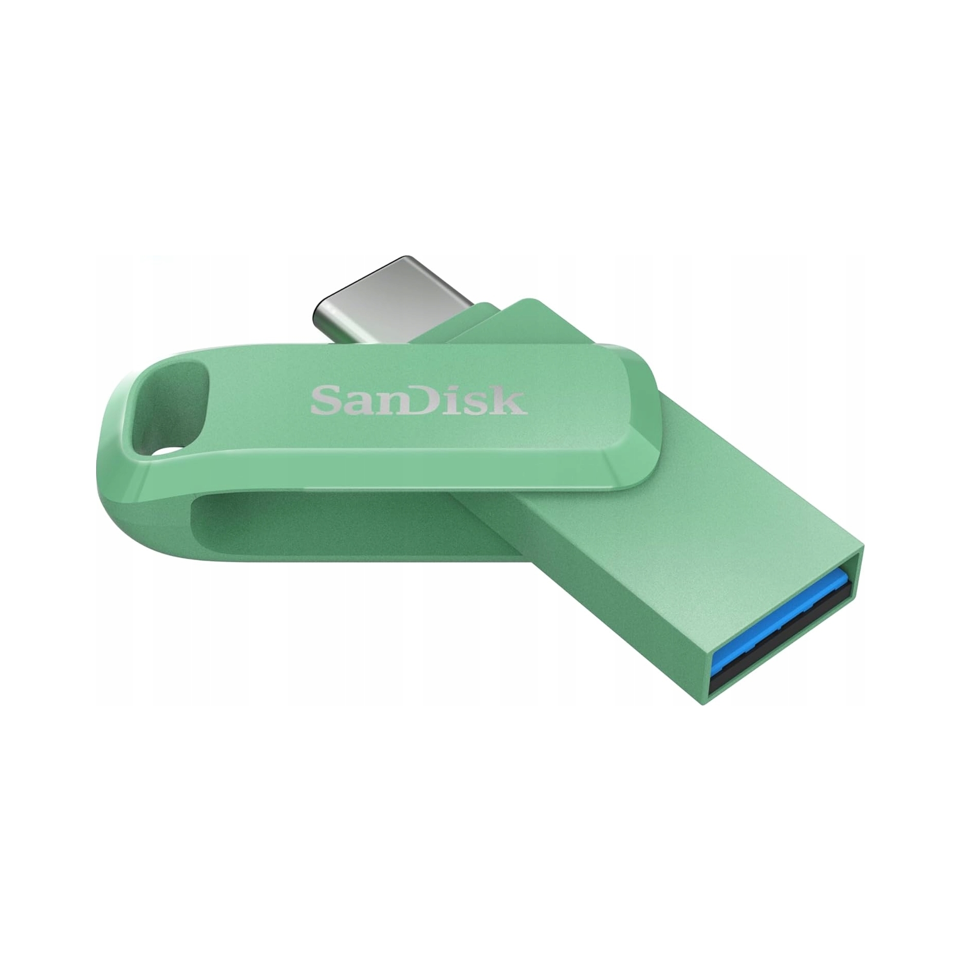 Flash disk Sandisk Ultra Dual Drive Go 256 Gb Usb 3.0 a Usb-c (zelený)