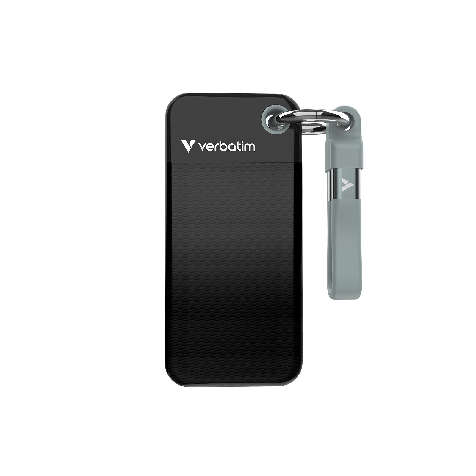 Externý Ssd disk Verbatim Pocket 512GB Usb-c 1000 MB/s Čierno-sivý