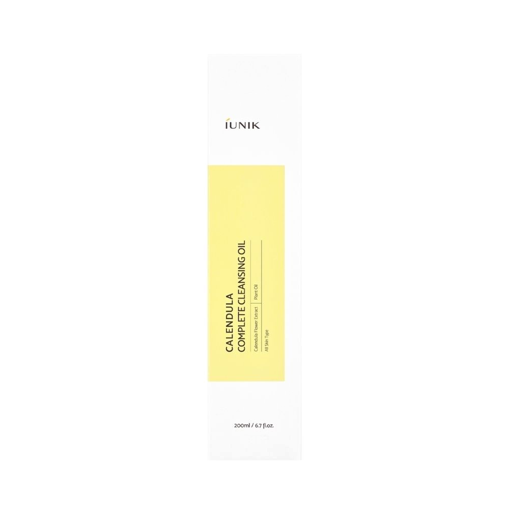 iUNIK Calendula Complete Cleansing Oil, 200 ml - Olejek do demakijażu — 5