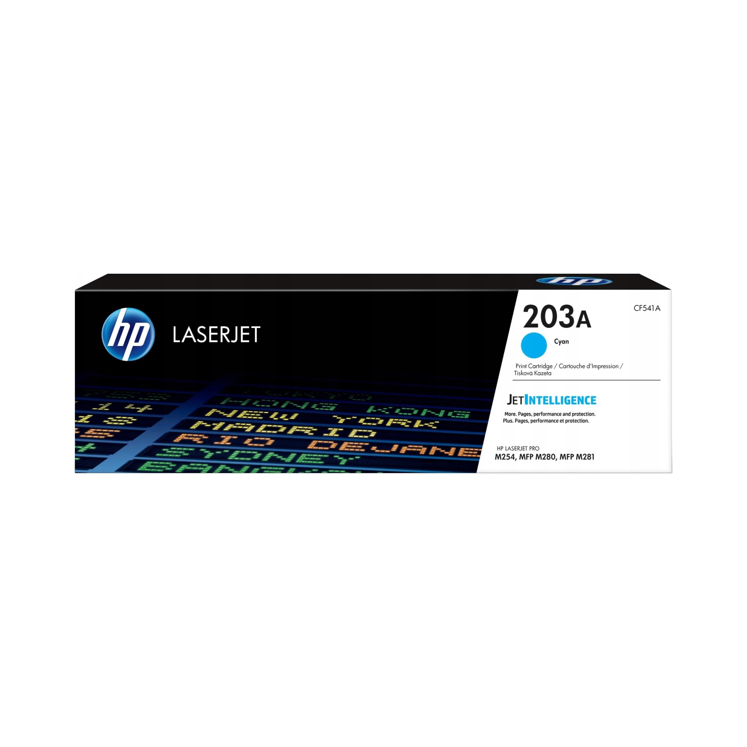 Originálny toner Hp 203A CF541A Cyan LaserJet, modrý
