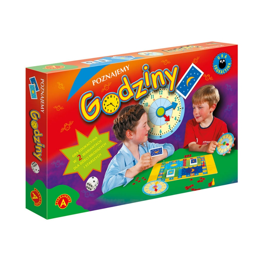 Gra planszowa Alexander Poznajemy Godziny