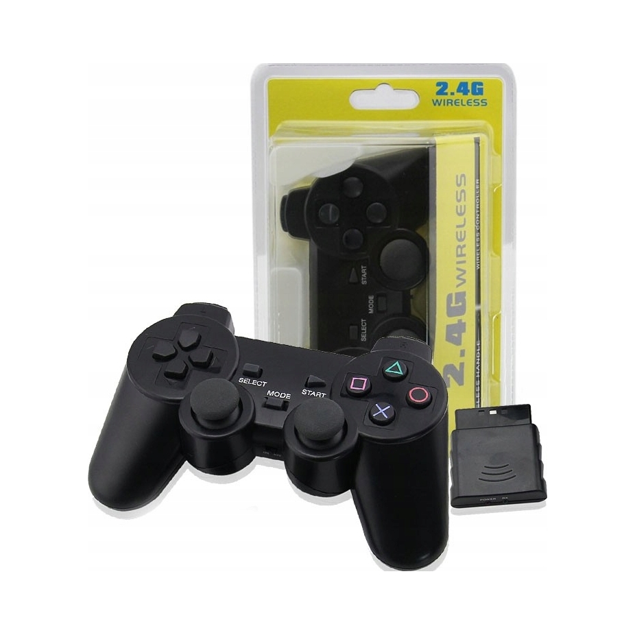 Pad bezprzewodowy Infinity do PlayStation 2 z gałkami analogowymi
