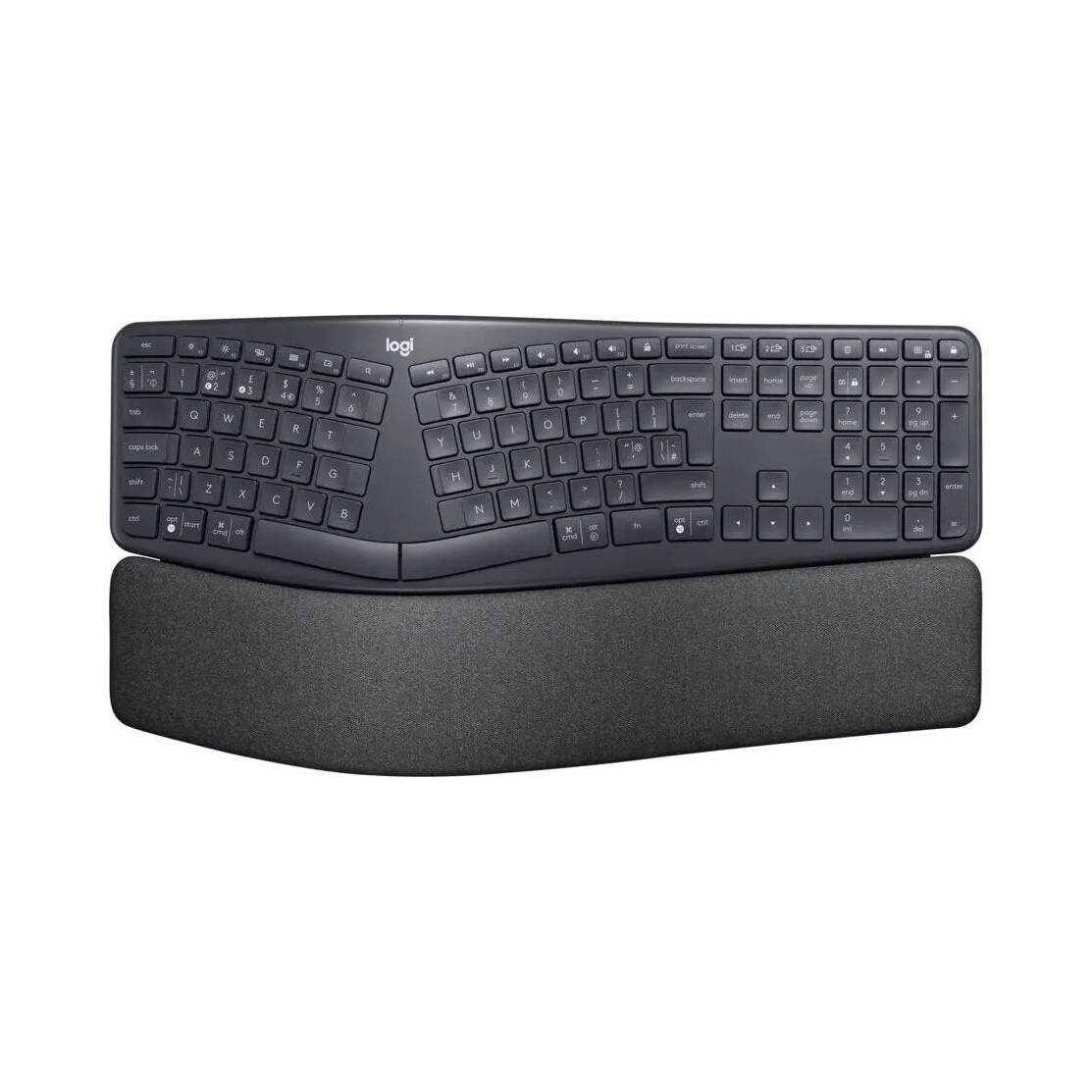 Bezdrôtová delená klávesnica Logitech Ergo K860 Unifying Bluetooth