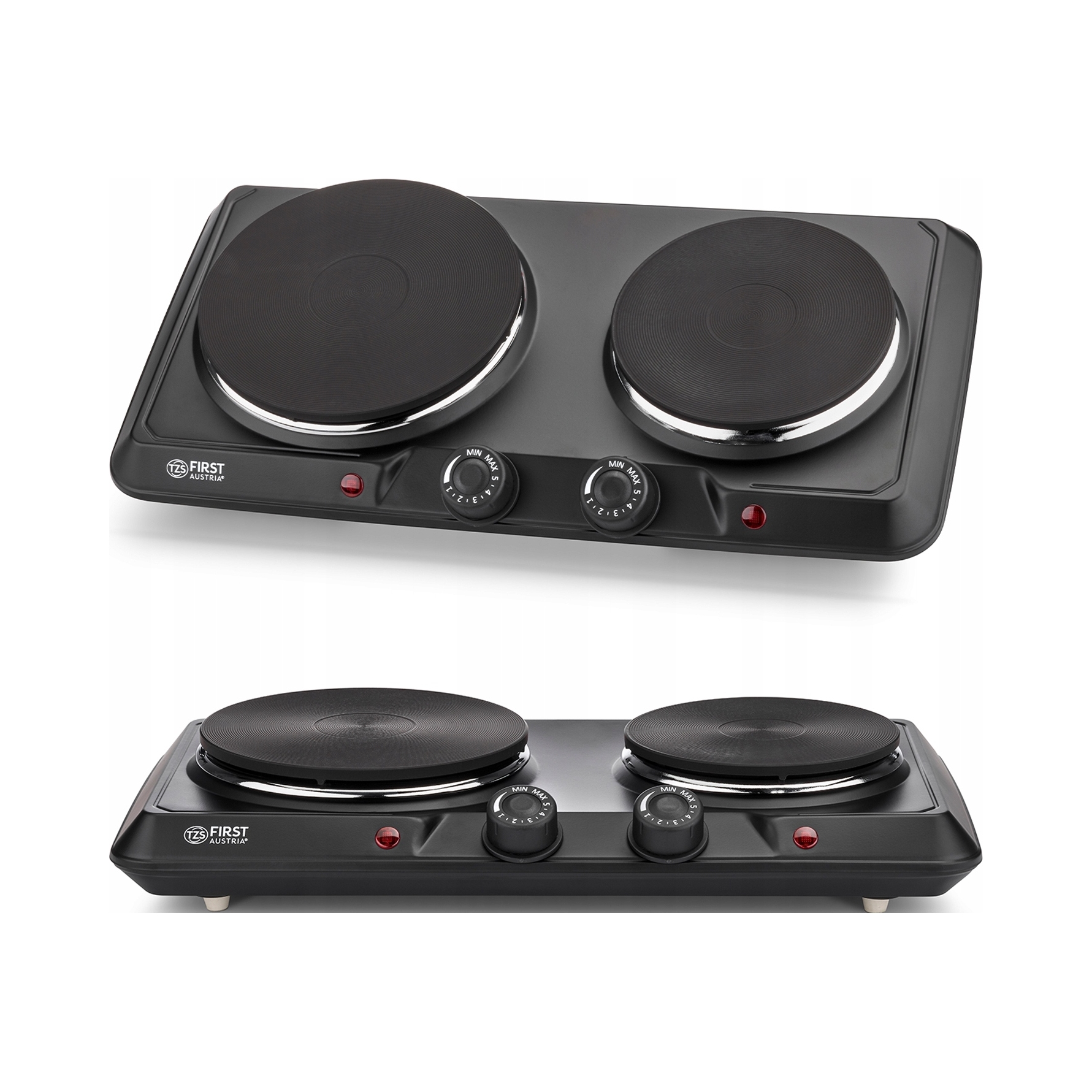 Kuchenka przenośna First Austria elektryczna żeliwna 2 palniki 2500 W