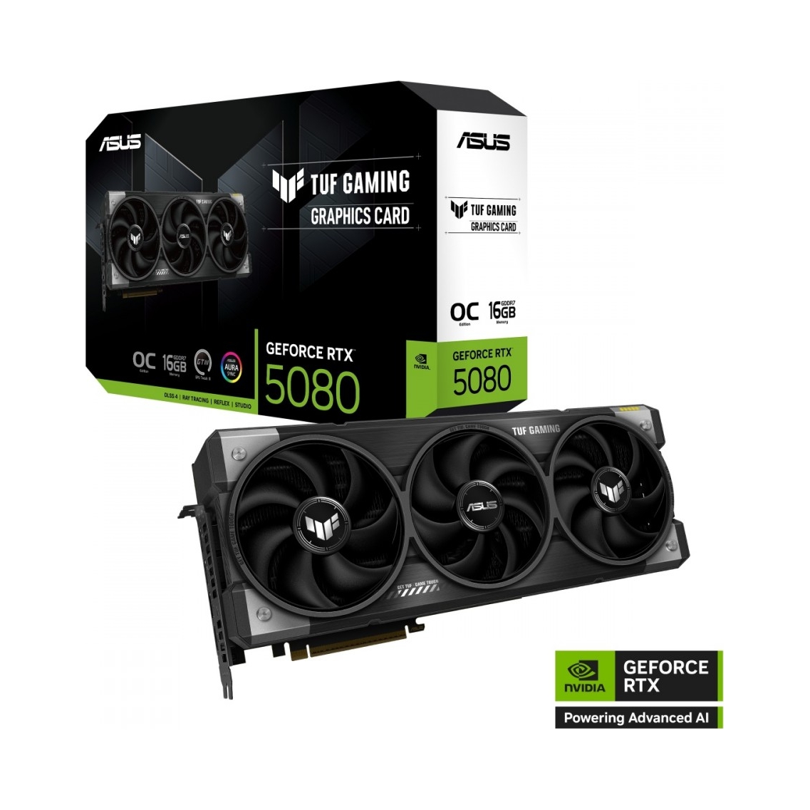 Grafická karta Asus Geforce Rtx 5080 Tuf Oc 16 Gb
