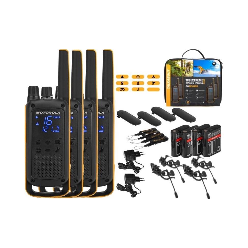 Motorola Talkabout T82 Extreme quad- pack Motorola