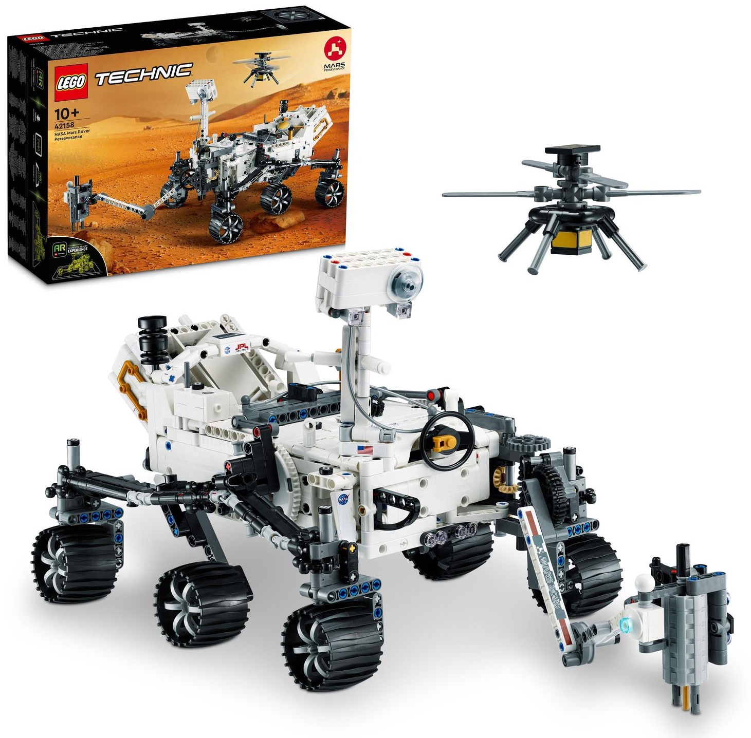Lego Technic Nasa Rover Perseverance 42158 Model