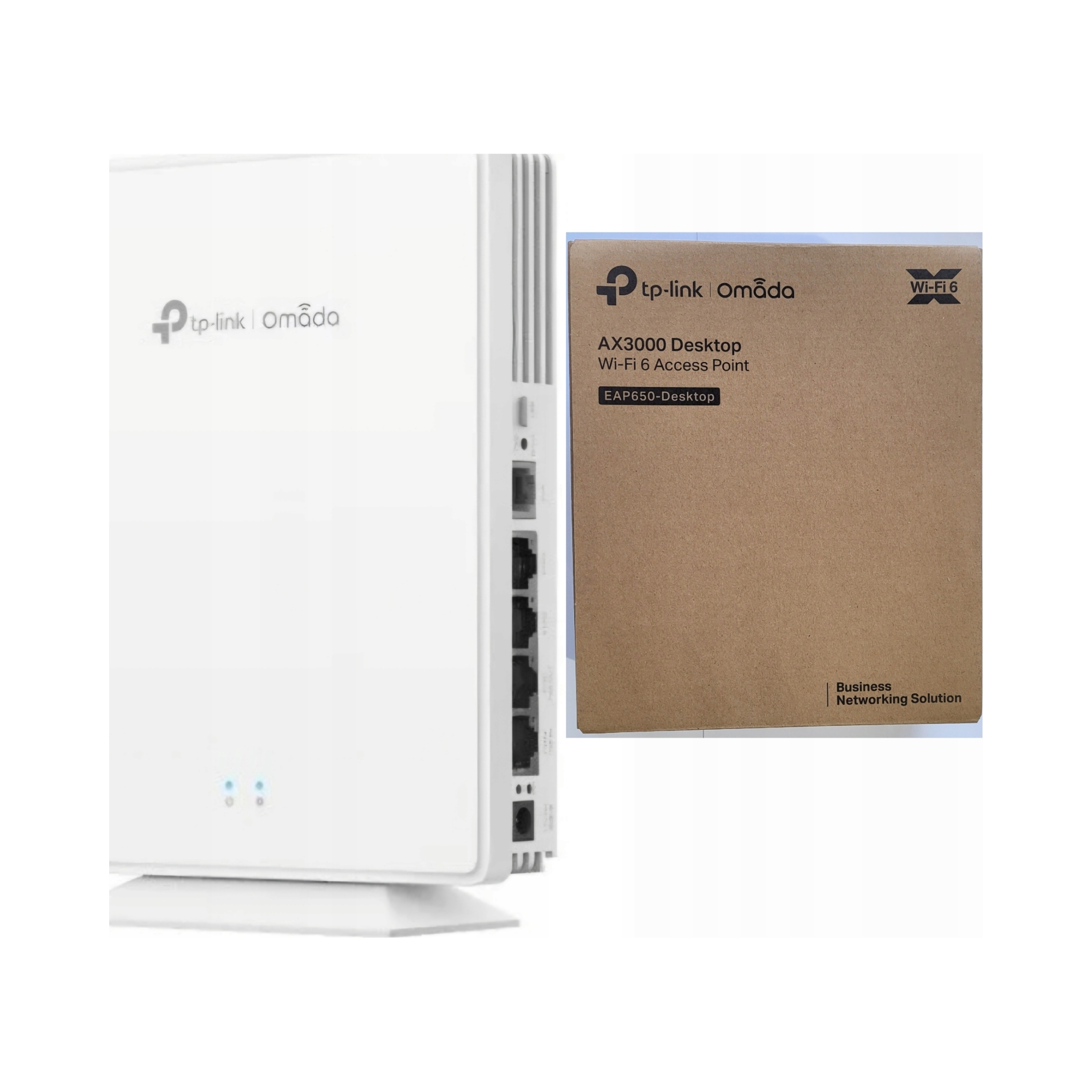 Punkt dostępowy Tp-link EAP650-Desktop Omada Wi-Fi 6, AX3000