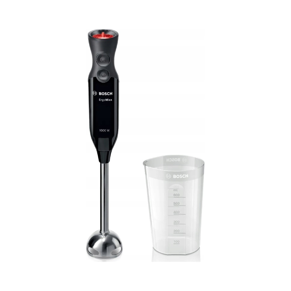 BOSCH Blender ErgoMixx 1000W Stalowy Kielich Czarny — miniatura 5