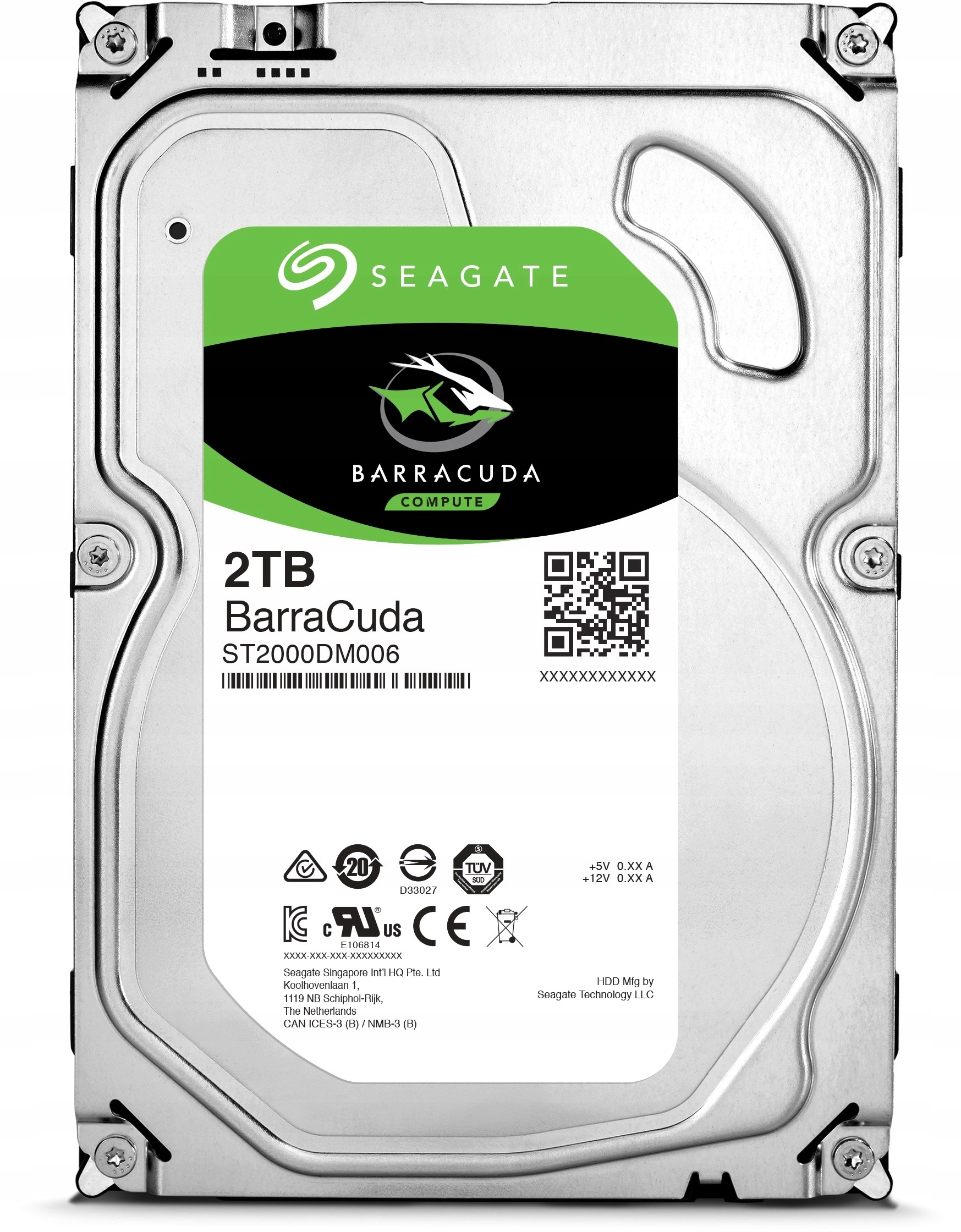 

Dysk twardy Seagate Barracuda 2000 Gb 3,5"