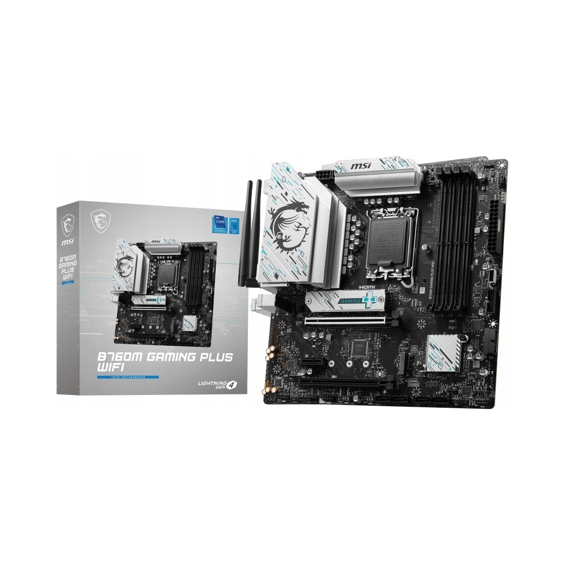 Základná doska Msi B760 Gaming Plus Wifi DDR5 micro Atx Intel pätica 1700