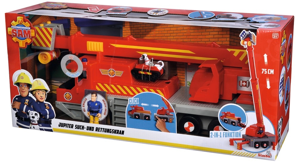 SIMBA STRAŻAK SAM WÓZ STRAŻACKI Z DŻWIĘKIEM EAN (GTIN) 4006592082352