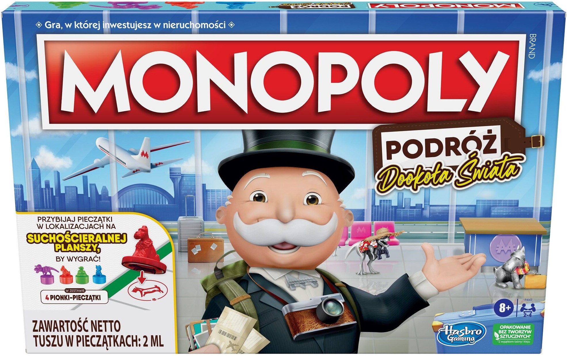 Gra planszowa Monopoly Podróż Dookoła Świata Hasbro