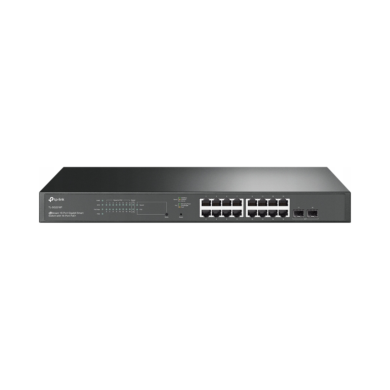 Prepínač Tp-link SG2218P 18xGE (16x PoE+)